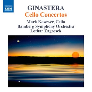 “Ginastera: Cello Concertos”的封面