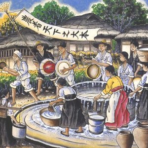 “Korean Folk Songs”的封面