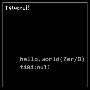 hello.world(Zer/O) - Single