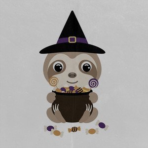 Sleepy Sloth Lo-Fi Halloween 2