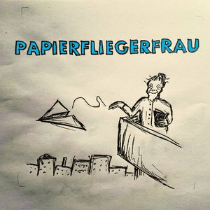 Papierfliegerfrau