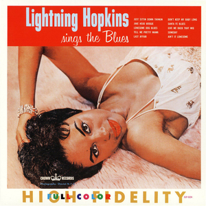 Sings The Blues cover