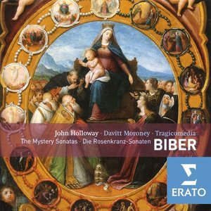 The Mystery Sonatas (Tragicomedia, violin: John Holloway, keyboard: Davitt Moroney)