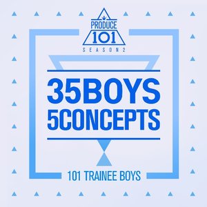 Immagine per 'PRODUCE 101 - 35 Boys 5 Concepts'