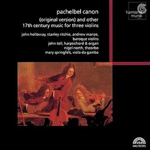 Pachelbel Canon (original version) and other 17th century music for three violins