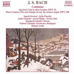 Image for 'BACH, J.S.: Cantatas, BWV 51 and 208'