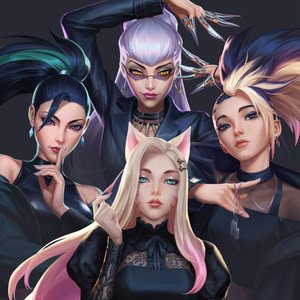 K/DA, (G)I-DLE & Wolftyla のアバター