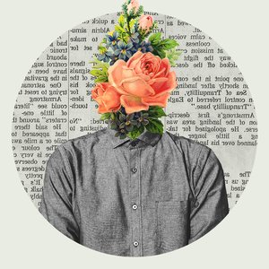 Man With Roses Profile Picture