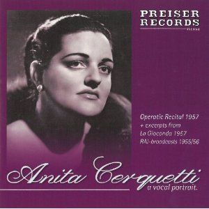 Anita Cerquetti - A vocal Portrait