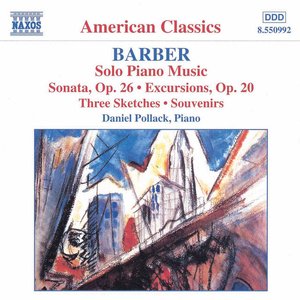 'BARBER: Piano Sonata, Op. 26 / Excursions / Souvenirs'の画像