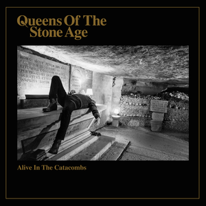 Cover Queens of the Stone Age – Running Joke / Paper Machete - Alive in the Catacombs
