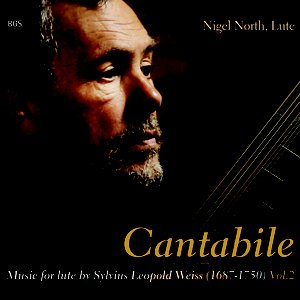 Cantabile: Music for the lute by Sylvius Leopold Weiss, Vol.2
