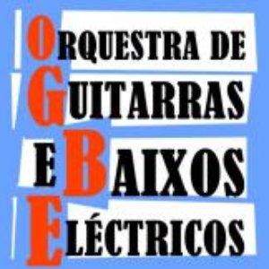 “Orquestra de guitarras e baixos eléctricos”的封面