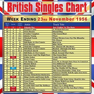 British Singles Chart - Week Ending 23 November 1956