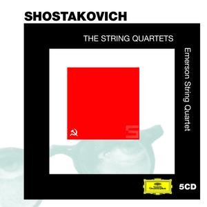 “Shostakovich: The String Quartets (5 CDs)”的封面