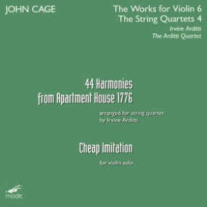 44 Harmonies From Apartment House 1776 / Cheap Imitation