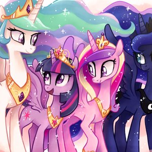 Avatar für Twilight Sparkle, Princess Celestia, Princess Luna & Princess Cadance