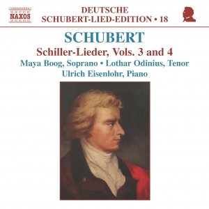 SCHUBERT: Lied Edition 18 - Schiller, Vols. 3 and 4