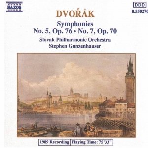 Image for 'DVORAK: Symphonies Nos. 5 and 7'