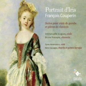 “Couperin: Portrait d'Iris, Suites pour viole de gambe et pièces de clavecin”的封面