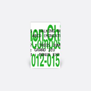 Compositions 012​-​015