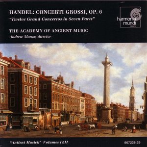 “Handel: Concerti Grossi, Op. 6 Nos. 1-12”的封面