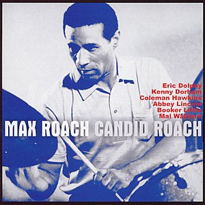 “Max Roach: Candid Roach”的封面