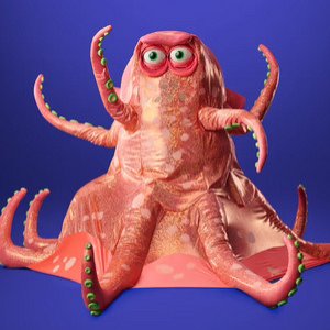 Masked Singer Sverige: Bläckfisken のアバター