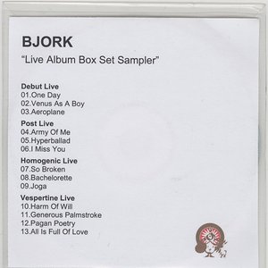 Live Album Box Set Sampler