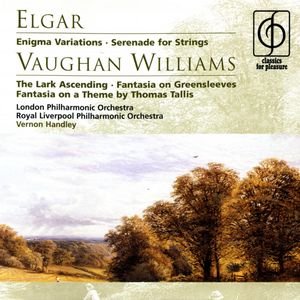 Изображение для 'Elgar Enigma Variations, Vaughan Williams The Lark Ascending'