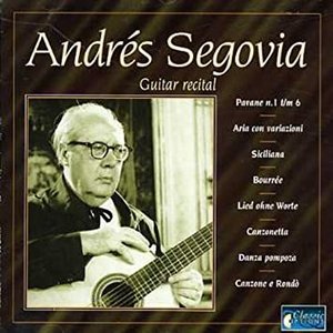 Andres Segovia Guitar Recital