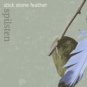 stick stone feather