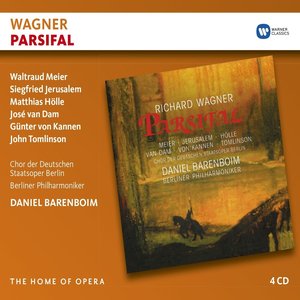 Parsifal (Berliner Philharmoniker, Chor der Deutschen Staatsoper feat. conductor Daniel Barenboim, singers Meier, Jerusalem, Hölle, van Dam)