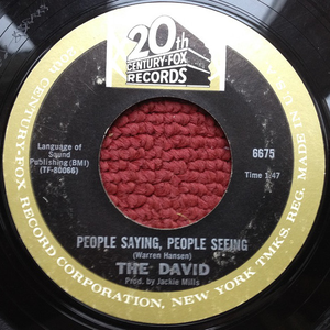 The David - People Saying, People Seeing / 40 Miles - Zortam Music