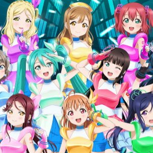 “Aqours feat. 初音ミク”的封面