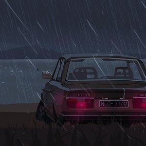 It's Raining, Listening to Lofi in the Car