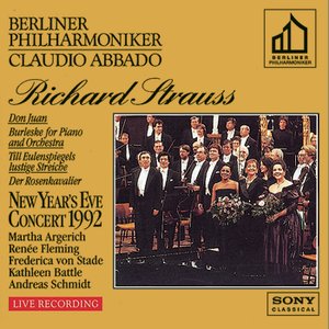 “New Year's Eve Concert - Berlin 1992 (Don Juan/Burleske/Till Eulenspiegel/Der Rosenkavalier)”的封面
