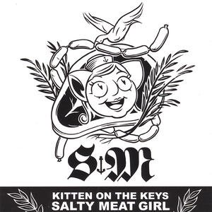 Salty Meat Girl Kitten on the Keys