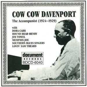 Cow Cow Davenport - The Accompanist (1924-1929)