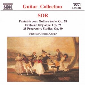 SOR: 25 Progressive Studies, Op. 60 / Fantaisie Elegiaque