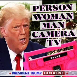 Person Woman Man Camera TV