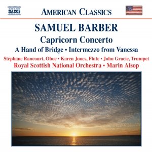 Image for 'BARBER: Capricorn Concerto / A Hand of Bridge / Canzonetta / Intermezzo'