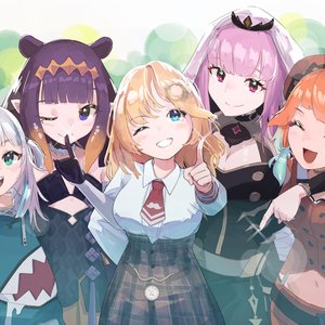 Mori Calliope, 小鳥遊キアラ, 一伊那尓栖, Gawr Gura & Watson Amelia のアバター