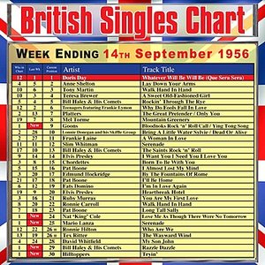 British Singles Chart - Week Ending 14 September 1956