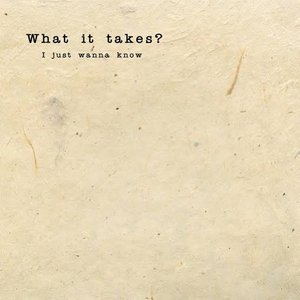 What It Takes ? ( I Just Wanna Know )
