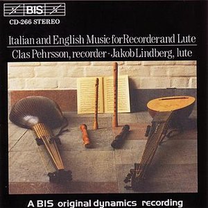 ITALIAN AND ENGLISH MUSIC FOR RECORDER AND LUTE