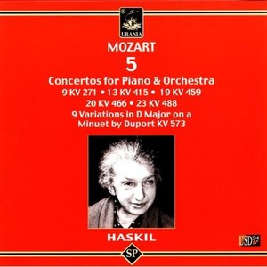 Image for 'Mozart - 5 Concertos for Piano & Orchestra'