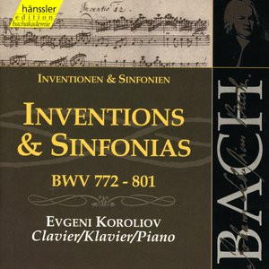 Bach, J.S.: Inventions and Sinfonias, Bwv 772-801