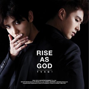 “RISE AS GOD - TVXQ! SPECIAL ALBUM”的封面