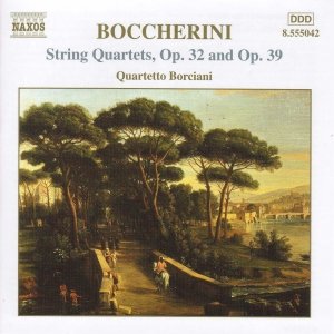 Bild für 'BOCCHERINI: String Quartets, Opp. 32 and 39'